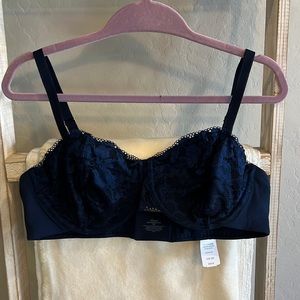Navy Soma Intimates Embraceable Balconette Bra